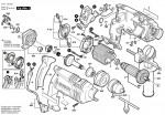 Bosch 0 601 148 603 Gsb 16 Re Percussion Drill 230 V / Eu Spare Parts